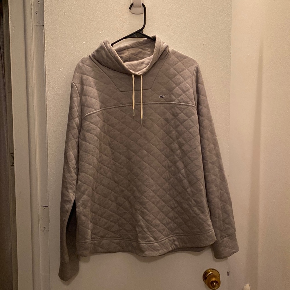 Quilted vineyard vines sweater